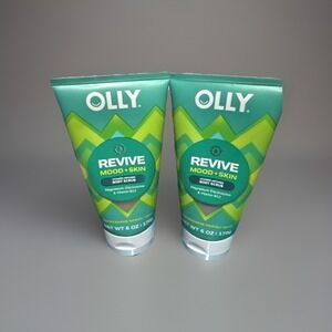 (2) OLLY Revive Mood+Skin Vitamin Infused‎ Body Scrub 6oz Refreshing Neroli Dew